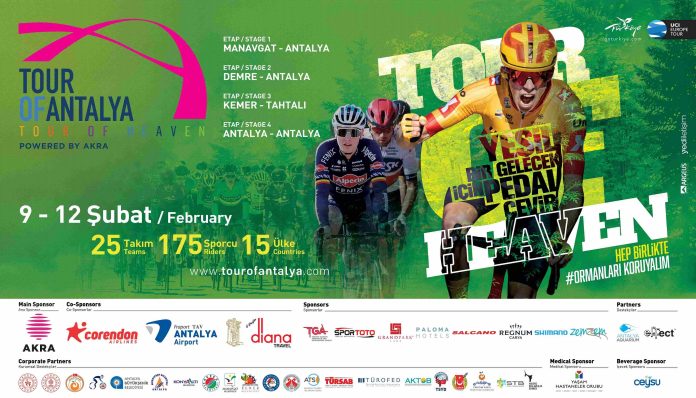 Tour of Antalya: Dünyaca ünlü bisikletçiler, “Yeşil bir Gelecek” için pedal çevirecek